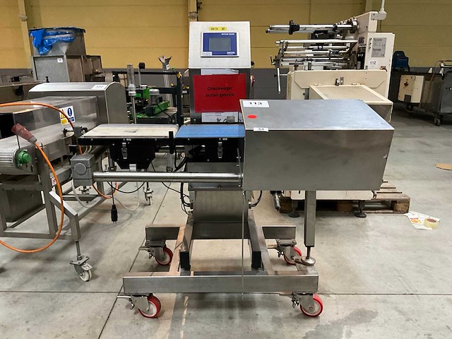 2008 mettler-toledo xe 3 automatische controleweger - afbeelding 5 van  12