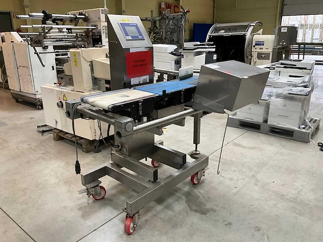 2008 mettler-toledo xe 3 automatische controleweger - afbeelding 6 van  12