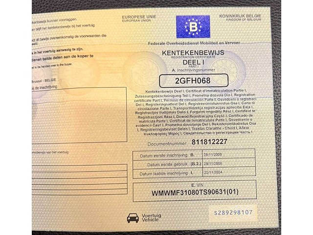 2008 mini cooper mf31 aa personenauto - afbeelding 11 van  21