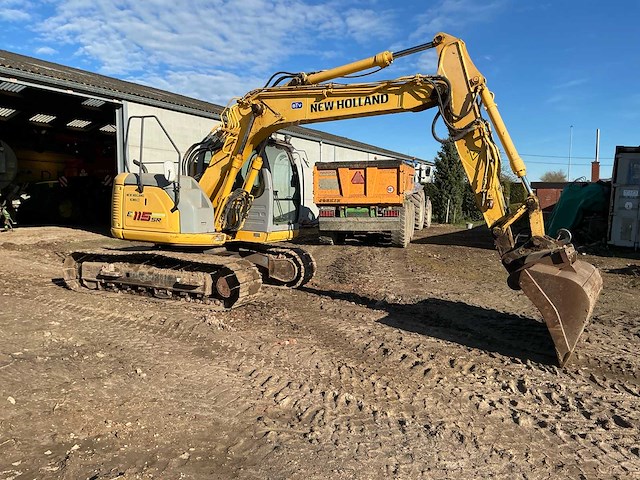 2008 new holland kobelco e115 sr - afbeelding 5 van  37