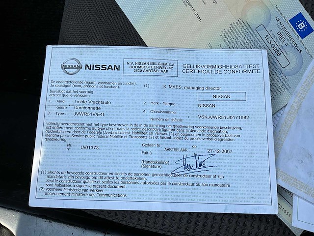 2008 nissan pathfinder lichte vrachtwagen - afbeelding 26 van  40