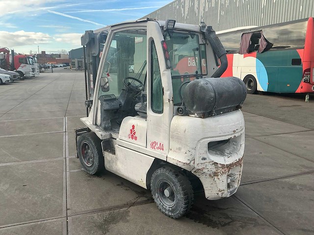 2008 nissan u1d2a25lq vorkheftruck (68025-191) - afbeelding 14 van  16