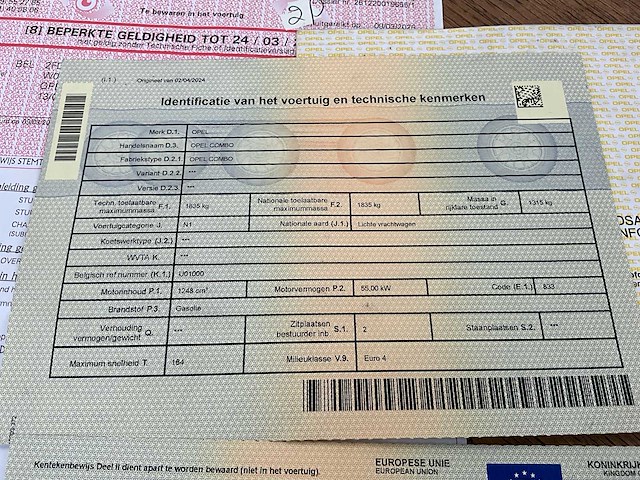 2008 opel combo bedrijfswagen - afbeelding 7 van  18