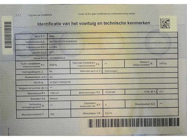2008 opel vectra - personenauto - afbeelding 35 van  41