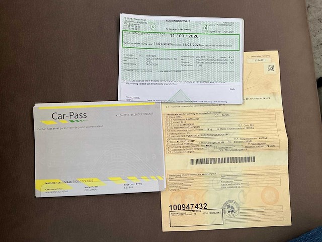 2008 opel zafira personenauto - afbeelding 16 van  23