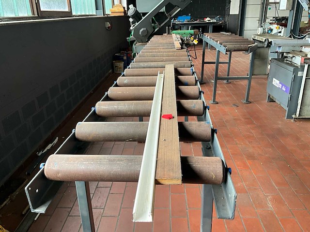 2008 pedrazzoli sn340 bandzaagmachine met neertrekmechanisme - afbeelding 1 van  6