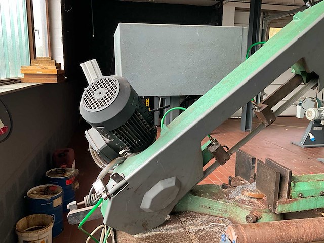 2008 pedrazzoli sn340 bandzaagmachine met neertrekmechanisme - afbeelding 6 van  6