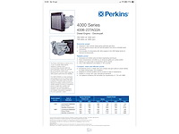 2008 perkins 4000 series warmtekrachtkoppeling - afbeelding 8 van  34