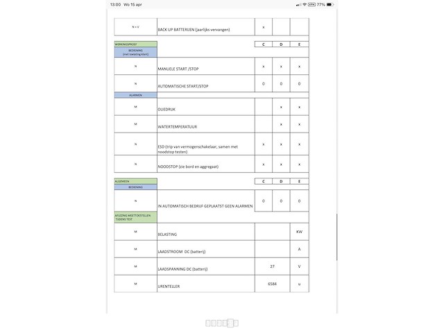 2008 perkins 4000 series warmtekrachtkoppeling - afbeelding 15 van  34