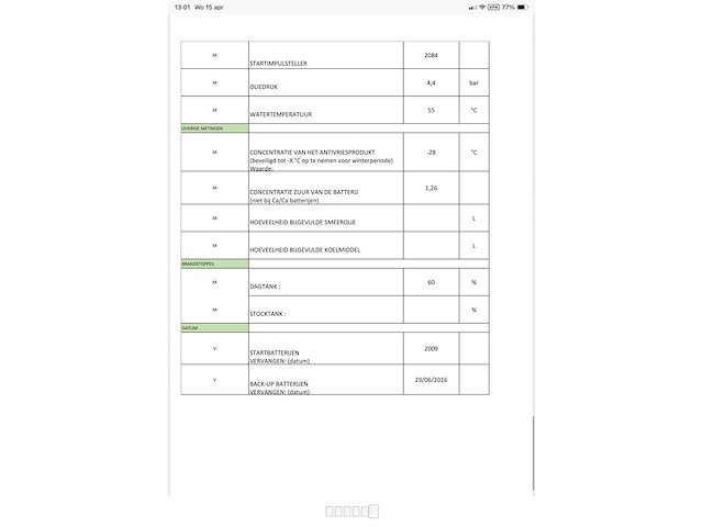 2008 perkins 4000 series warmtekrachtkoppeling - afbeelding 16 van  34