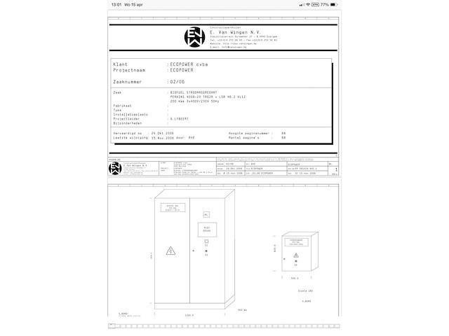 2008 perkins 4000 series warmtekrachtkoppeling - afbeelding 29 van  34