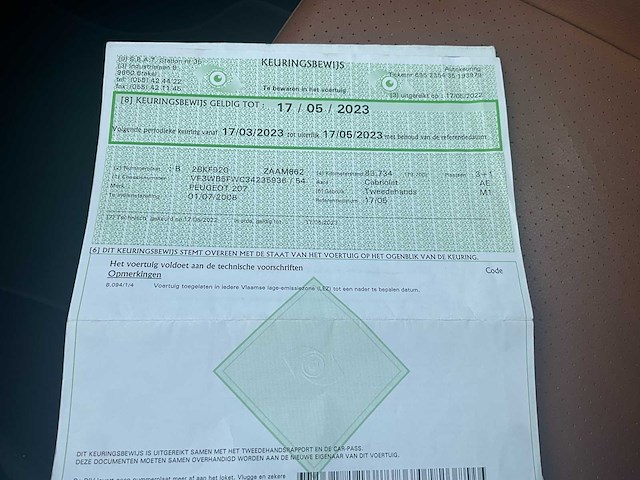 2008 peugeot 207 cabrio - benzine - afbeelding 53 van  62