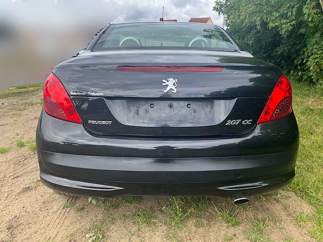 2008 peugeot 207 cabrio - benzine - afbeelding 45 van  62
