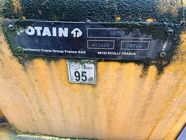 2008 potain igo 50 torenkraan - afbeelding 9 van  32