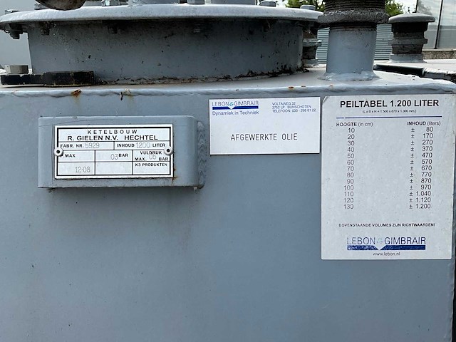2008 r. gielen dubbelwandige opslagtank - afbeelding 17 van  17