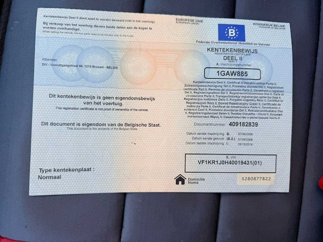 2008 renault clio personenauto - afbeelding 9 van  19