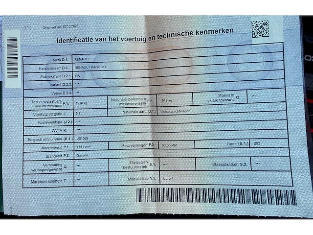 2008 renault kangoo personenauto - afbeelding 17 van  24