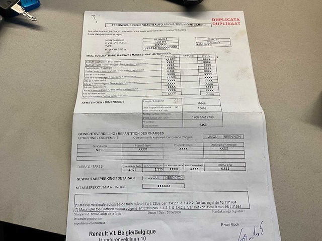 2008 renault premium 29aha3c vrachtwagen - afbeelding 46 van  51