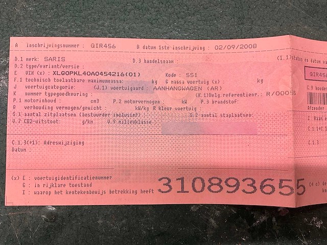 2008 saris pk40 3 zijdige achterwaartse elektrische kipper - afbeelding 16 van  27