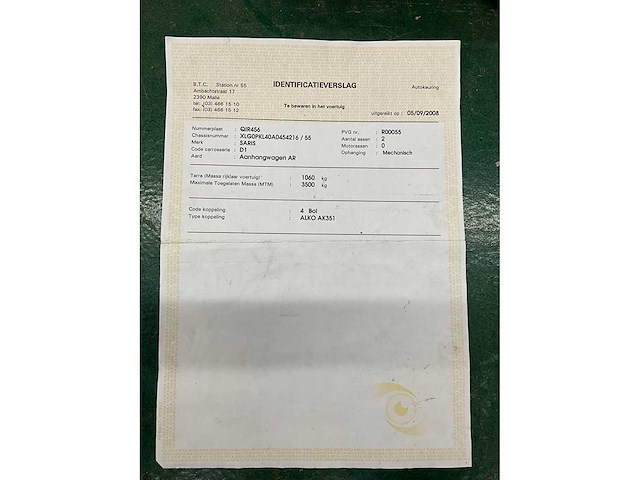 2008 saris pk40 3 zijdige achterwaartse elektrische kipper - afbeelding 19 van  27