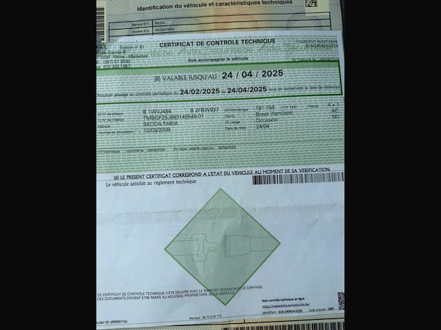 2008 skoda fabia stationwagen - afbeelding 7 van  15