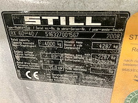 2008 still rx60-40 vorkheftruck - afbeelding 9 van  9