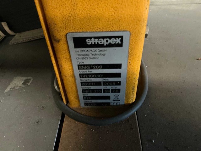 2008 strapex smg 20s strappingmachine - afbeelding 6 van  6