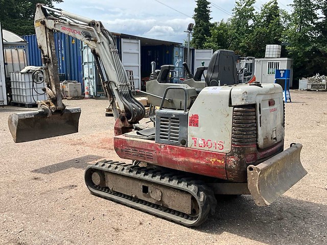 2008 takeuchi tb016 minigraafmachine - afbeelding 4 van  10