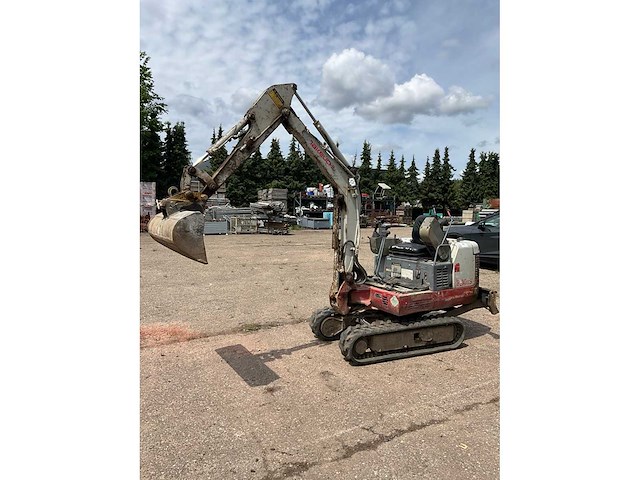 2008 takeuchi tb016 minigraafmachine - afbeelding 3 van  8