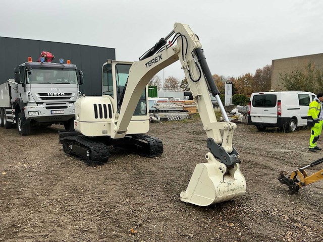 2008 terex tc60 graafmachine - afbeelding 2 van  8