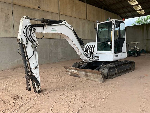 2008 terex tc75 rupsgraafmachine - afbeelding 1 van  19