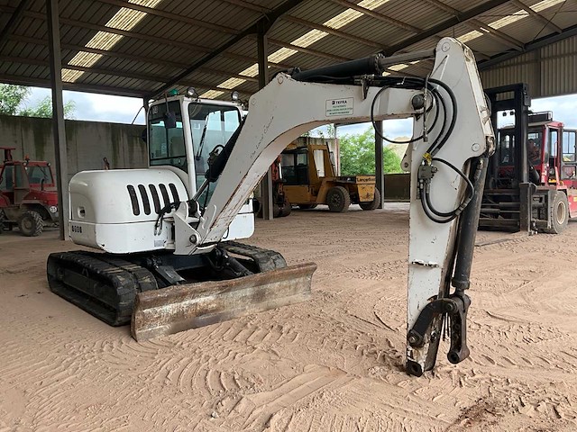 2008 terex tc75 rupsgraafmachine - afbeelding 13 van  19