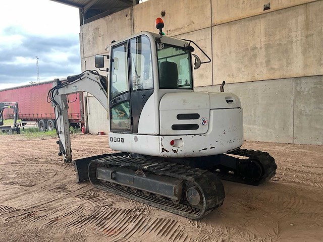 2008 terex tc75 rupsgraafmachine - afbeelding 17 van  19