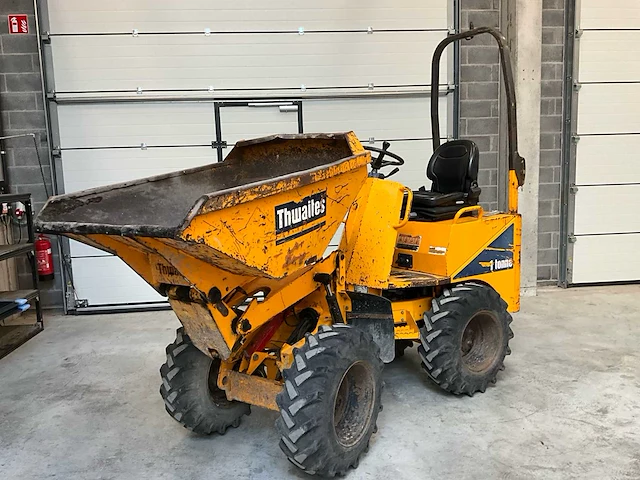 2008 thwaites 1t high tip dumper - afbeelding 1 van  21