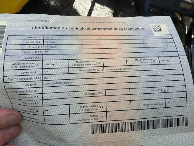 2008 tijhof 12000 autotransporter - afbeelding 15 van  24