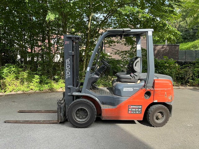 2008 toyota 51-8fd25 vorkheftruck - afbeelding 7 van  10