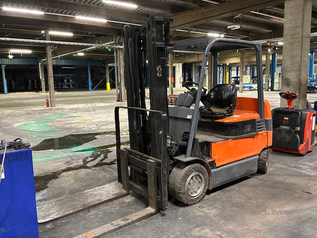 2008 toyota 7fbmf35 vorkheftruck - afbeelding 1 van  14