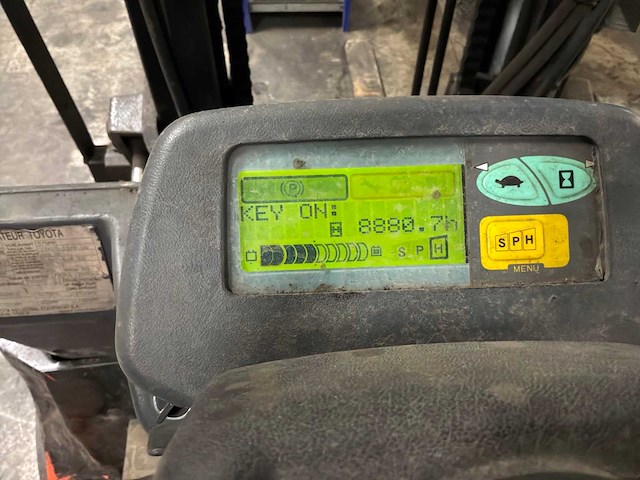 2008 toyota 7fbmf35 vorkheftruck - afbeelding 13 van  14