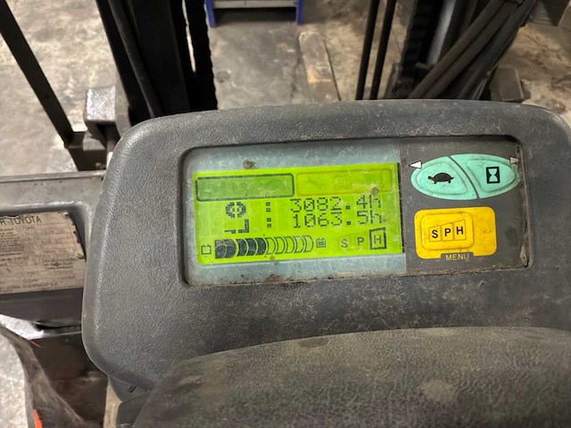 2008 toyota 7fbmf35 vorkheftruck - afbeelding 14 van  14