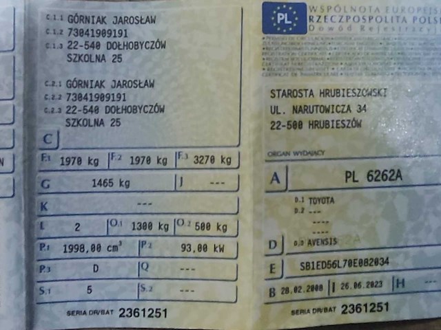 2008 toyota avensis personenauto - afbeelding 4 van  16