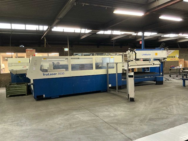 2008 trumpf trulaser 3030 lasersnijmachine - afbeelding 1 van  30