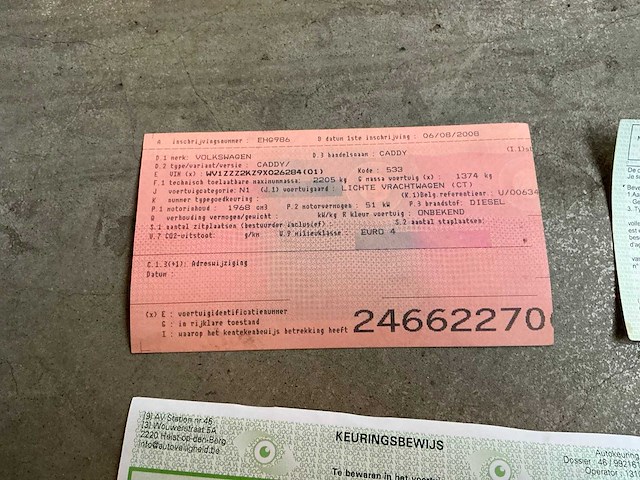 2008 volkswagen caddy bedrijfswagen - afbeelding 16 van  26