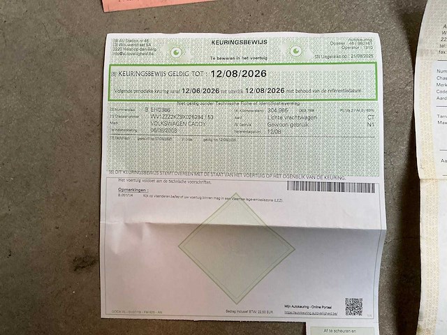 2008 volkswagen caddy bedrijfswagen - afbeelding 18 van  26