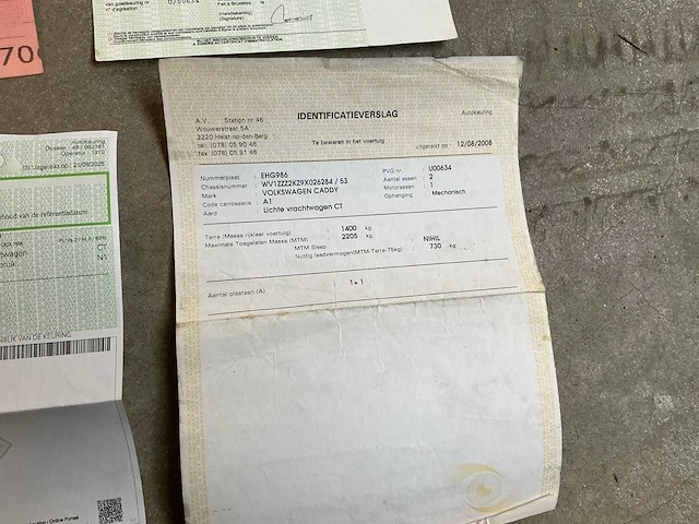 2008 volkswagen caddy bedrijfswagen - afbeelding 19 van  26