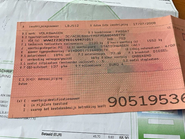 2008 volkswagen passat personenauto - afbeelding 26 van  29