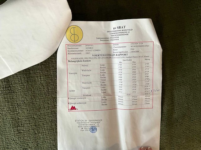 2008 volkswagen polo personenauto - afbeelding 43 van  44