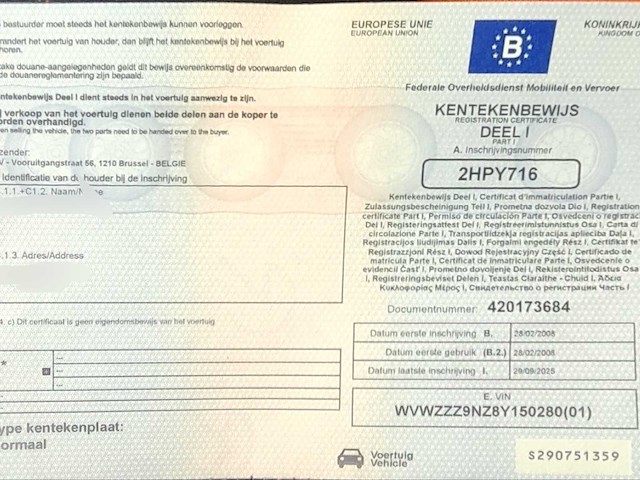 2008 volkswagen polo personenauto - afbeelding 6 van  15