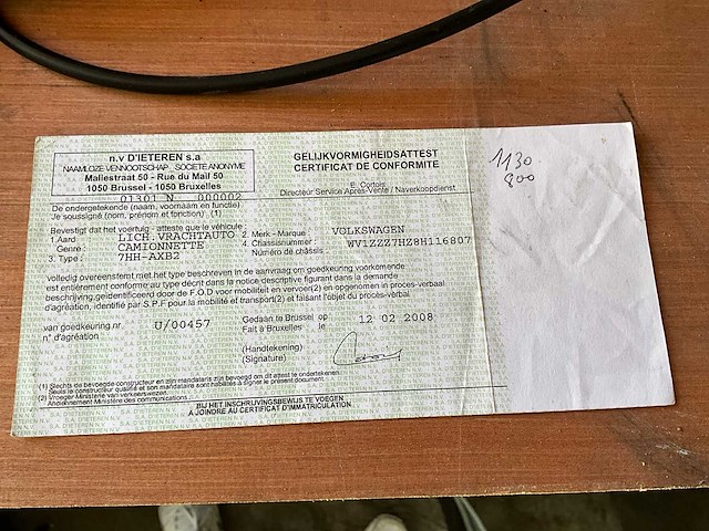 2008 volkswagen transport lichte vrachtwagen - afbeelding 16 van  25