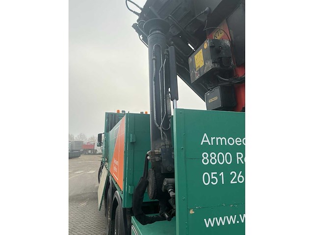 2008 volvo fm 440 vrachtwagen met laadkraan - afbeelding 10 van  35