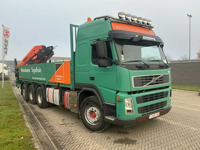 2008 volvo fm 440 vrachtwagen met laadkraan - afbeelding 23 van  35